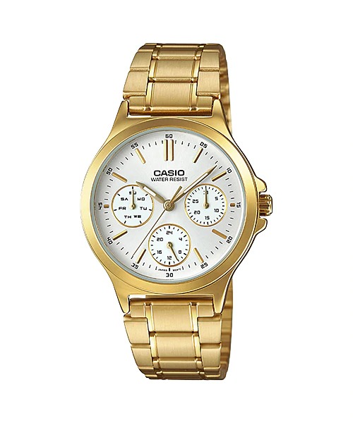 นาฬิกา Casio STANDARD Analog-Ladies' รุ่น LTP-V300G-7A ของแท้ รับประกัน 1 ปี