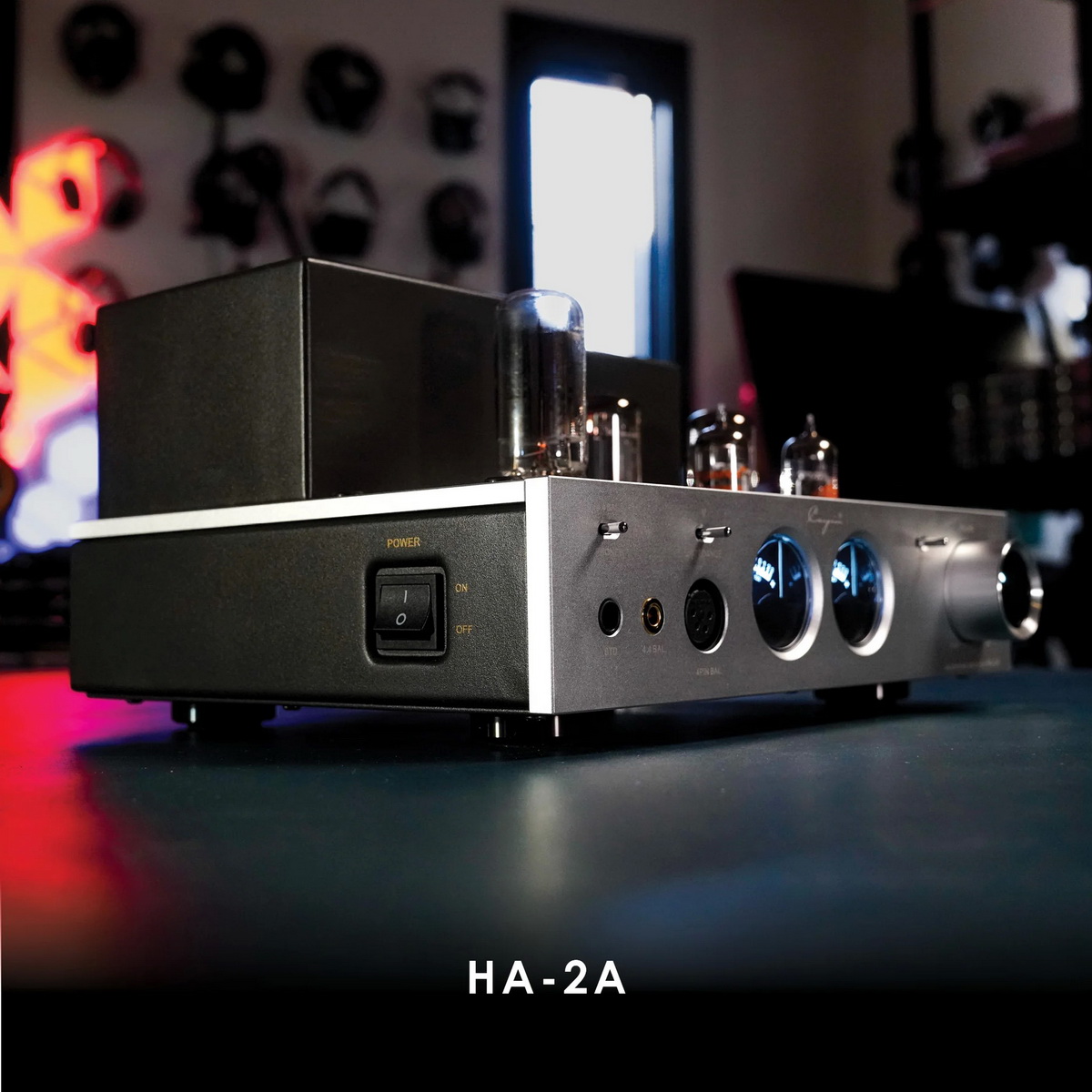 Cayin HA-2A แอมป์หูฟังหลอดแก้วสูญญากาศ NOS วินเทจทั้งหมด แบบตั้งโต๊ะ กำลังขับสูง ประกันศูนย์ไทย