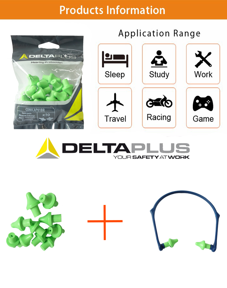 จุกก้านอุดหู DELTA 1 pair x10