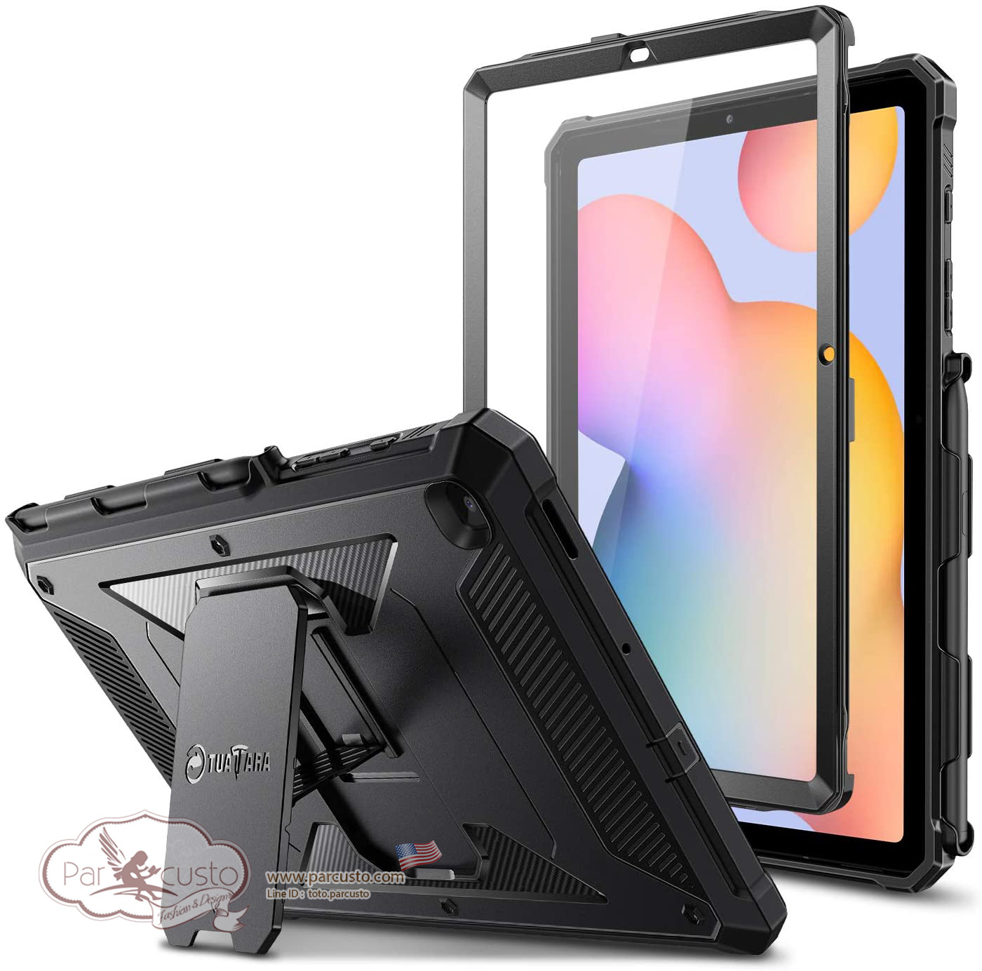 เคสกันกระแทก Samsung Galaxy Tab S6 Lite 10.4'' 2020 [TUATARA] จาก Fintie [Pre-order USA]