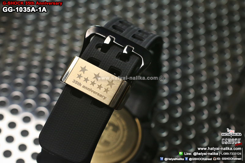นาฬิกา Casio G-Shock 35th Anniversary Limited Edition BIG BANG BLACK series รุ่น GG-1035A-1A ของแท้ รับประกัน1ปี