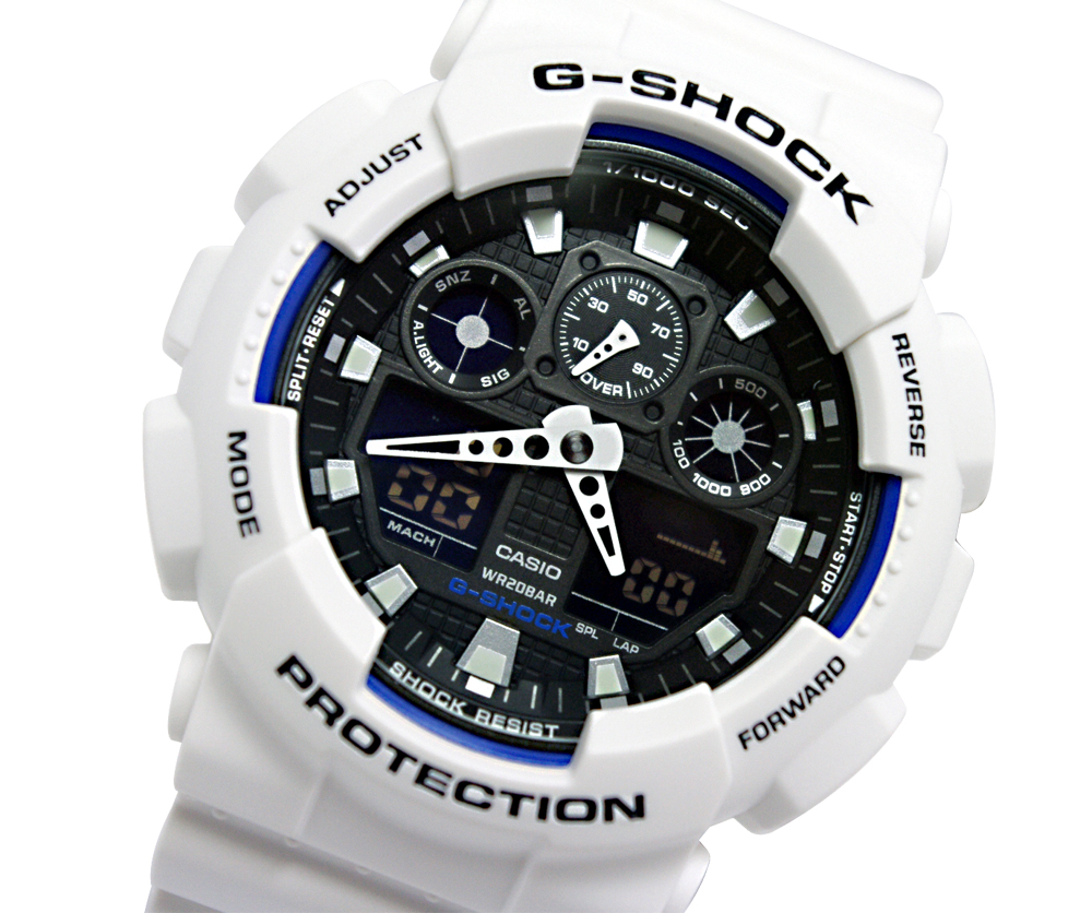 นาฬิกา คาสิโอ Casio G-Shock Standard Analog-Digital รุ่น GA-100B-7A ของแท้ รับประกัน1ปี