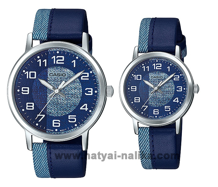 นาฬิกา คาสิโอ Casio SETคู่รัก รุ่น MTP-E159L-2B1+LTP-E159L-2B1 ของแท้ รับประกัน 1 ปี