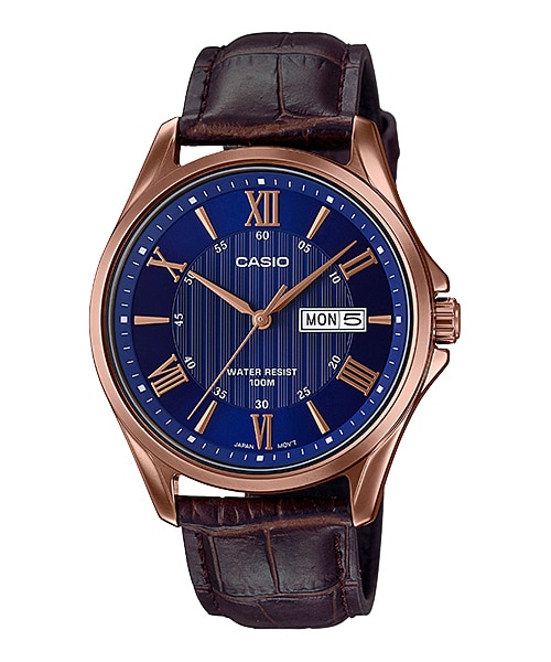นาฬิกา คาสิโอ Casio STANDARD Analog'men รุ่น MTP-1384L-2AV ของแท้ รับประกัน 1 ปี