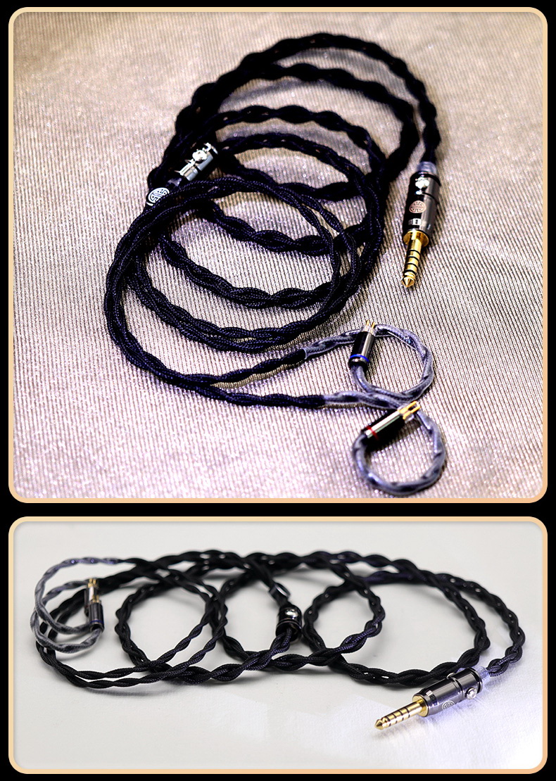 ขาย Hakugei Shadow สายอัพเกรดหูฟัง ทองแดง 6N OCC Litz + 6N Silver Litz