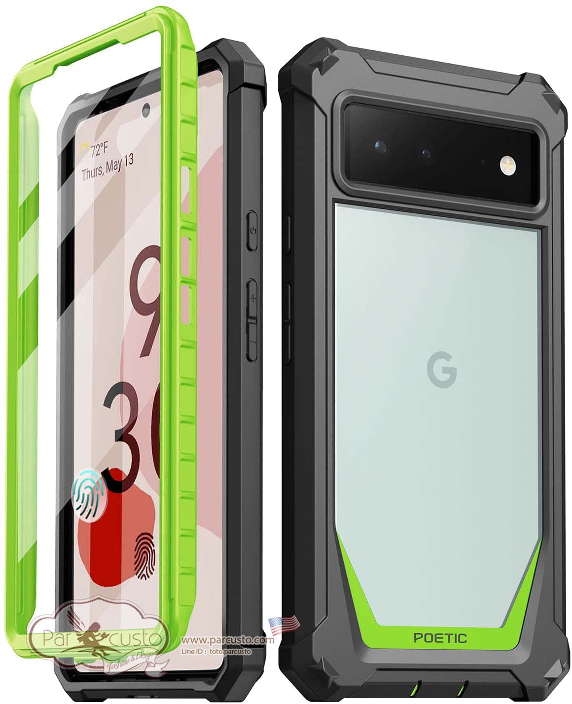 เคสกันกระแทก Google Pixel 6 [Guardian Series] จาก Poetic (Pre-order USA)