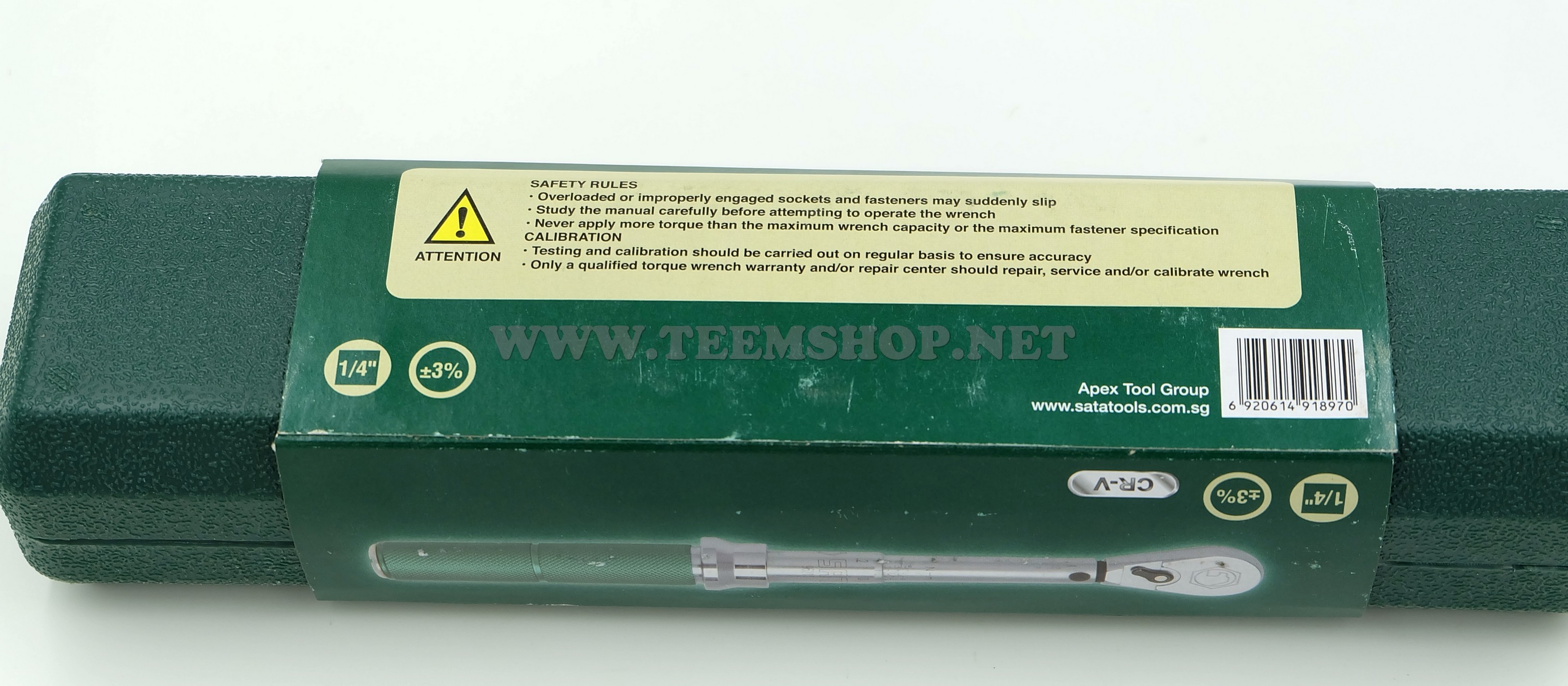 SATA ประแจวัดทอร์ค 2หุน 1/4" 1-5 Nm. A-Series(วัดแรงบิด) 96221