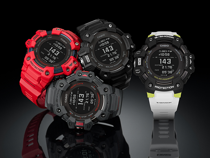 นาฬิกา Casio G-Shock G-SQUAD Heart rate monitor & GPS GBD-H1000 series รุ่น GBD-H1000-1 ของแท้ รับประกัน1ปี