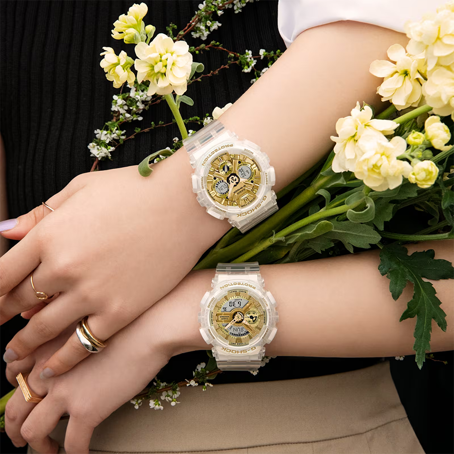 นาฬิกา Casio G-Shock Women ไซส์มินิ รุ่น GMA-S120SG-7A ของแท้ รับประกัน1ปี