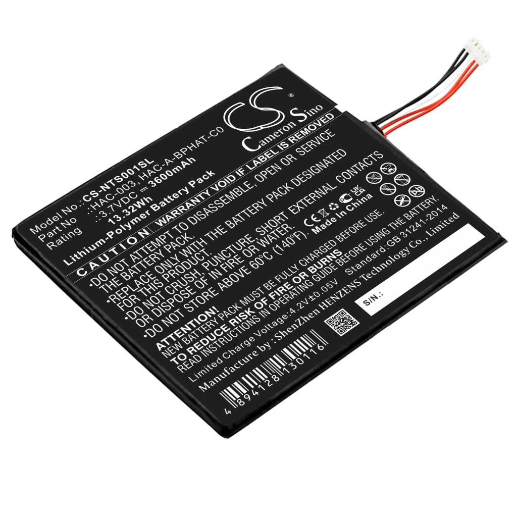 ขายแบตเตอรี่สำหรับซ่อม Nintendo HAC-S-JP/EU-C0, SWITCH HAC-001 [-แบต-]