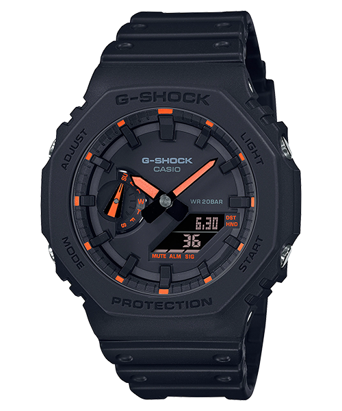 นาฬิกา Casio G-Shock Special Color NEON ACCENT series รุ่น GA-2100-1A4 ของแท้ รับประกัน1ปี