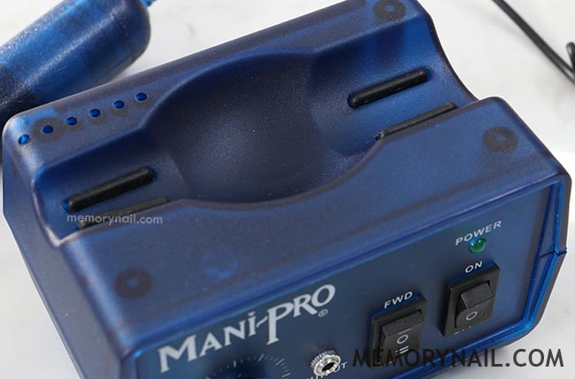  เครื่องเจียรเล็บ,Mani-Pro Navy blue,เครื่องเจียร,เครื่องเจียรเล็บเจล,เครื่องเจียรเล็บอะคริลิค