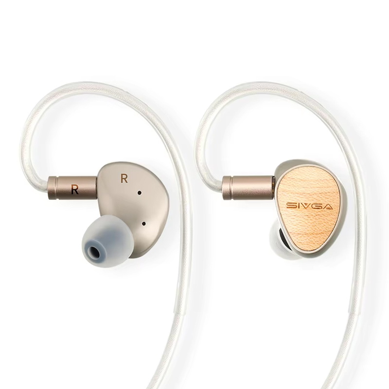 SIVGA Que หูฟัง IEMs ไดรเวอร์ไดนามิก ไดอะแฟรมชุบเบริลเลียม เบสหนักแน่นสมจริง ประกันศูนย์ไทย