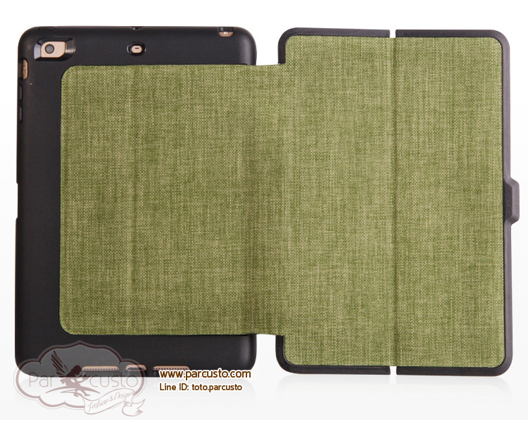 เคสซิลิโคนกันกระแทก Apple iPad Air 2, iPad mini 1/2/3 มี Cover ผ้า จาก Batu [Pre-order]