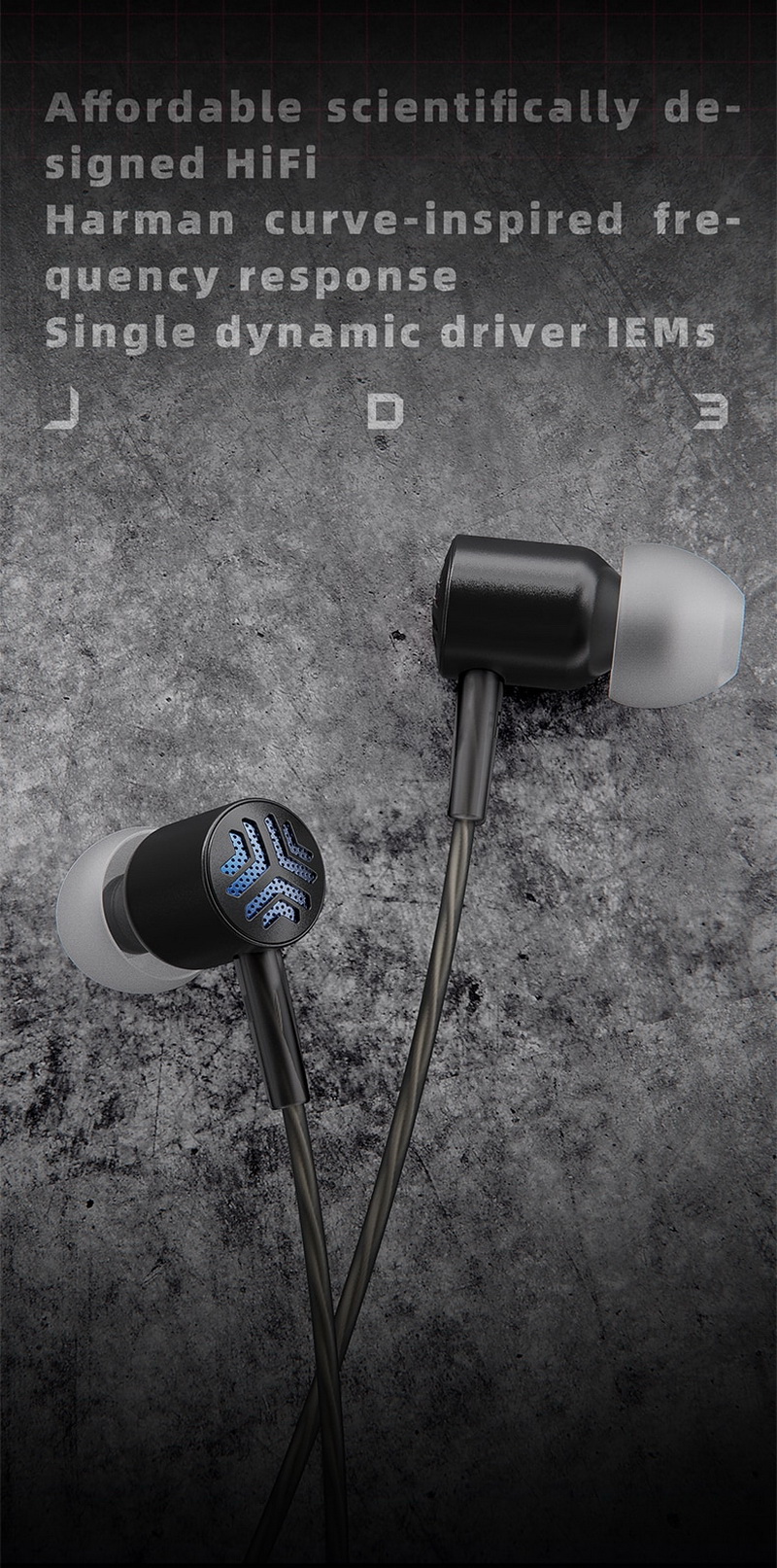 ขาย FiiO JD3 Black Edition หูฟัง 1 ไดรเวอร์ Dynamic พร้อมไมค์ บอดี้อลูมิเนียม ประกันศูนย์ไทย