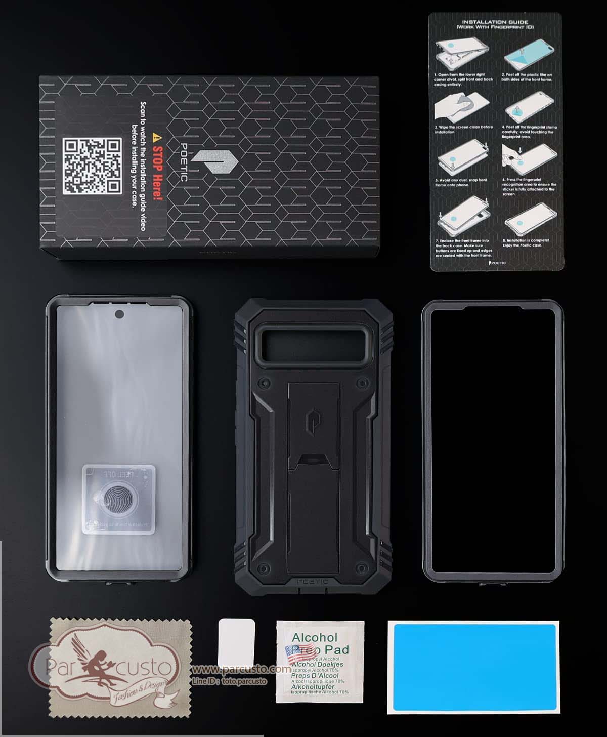 เคสกันกระแทก Google Pixel 6 [Revolution] จาก Poetic (Pre-order USA)