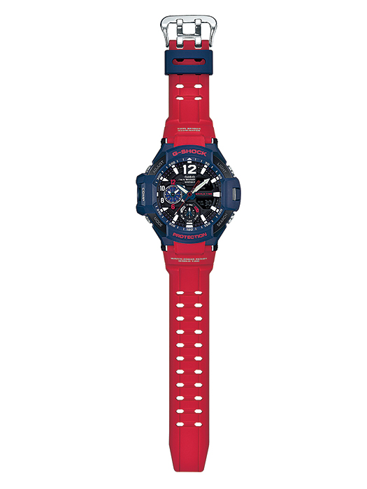 นาฬิกา คาสิโอ Casio G-SHOCK นักบิน GRAVITYMASTER รุ่น GA-1100-2A "Optimus Prime"