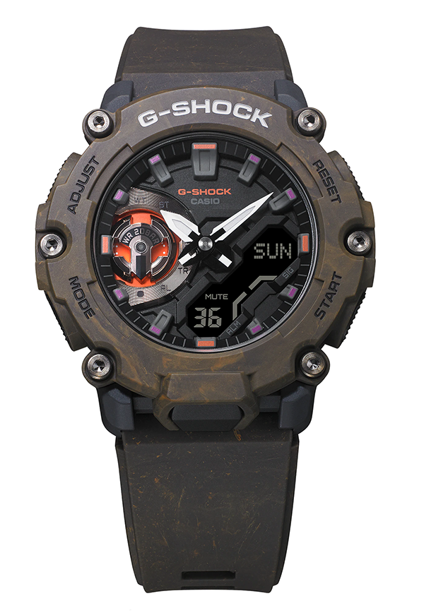 นาฬิกา Casio G-Shock Special Color MYSTIC FOREST series รุ่น GA-2200MFR-5A ของแท้ รับประกัน1ปี