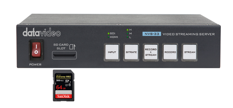 Datavideo GO KMU-100 Studio 2-Camera 8-Shot Portable Video Production Studio