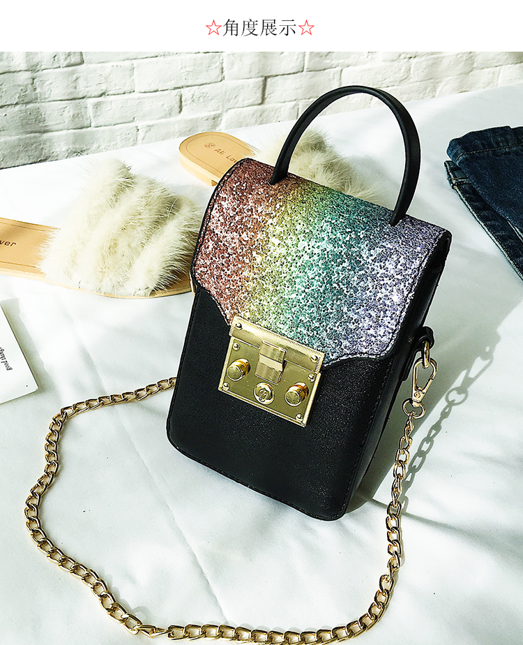 กระเป๋าแฟชั่น ทรงกล่องแนวตั้ง