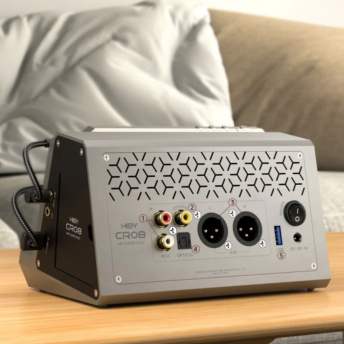 Hiby CR08 แท่นวางเครื่องเล่นเสียงดิจิตอลไฮไฟ
