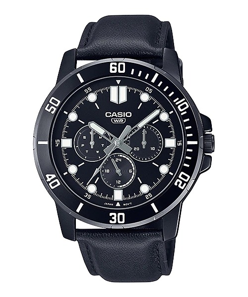 นาฬิกา คาสิโอ Casio STANDARD Analog'men รุ่น MTP-VD300BL-1E ของแท้ รับประกัน 1 ปี