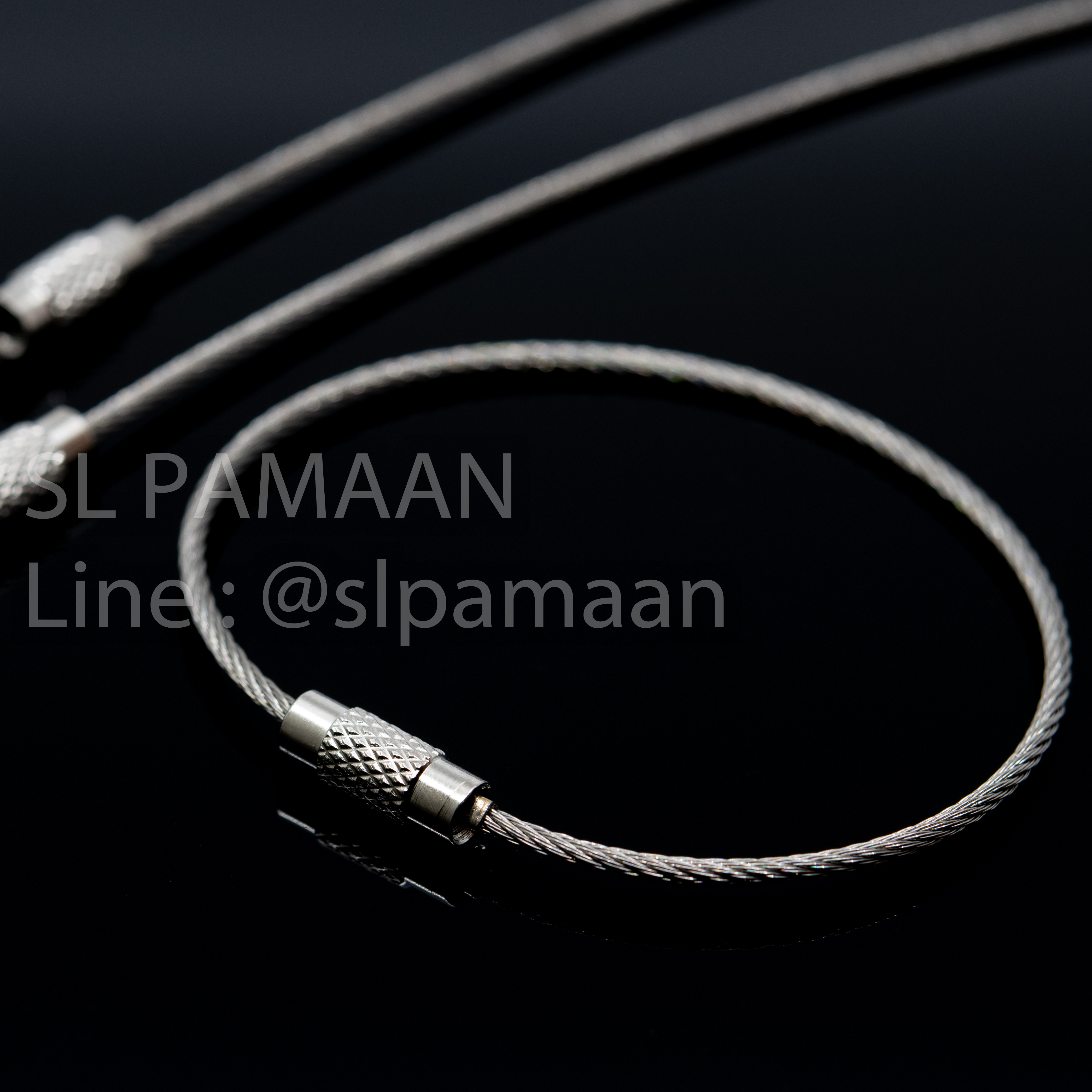 พวงกุญแจลวดสลิง