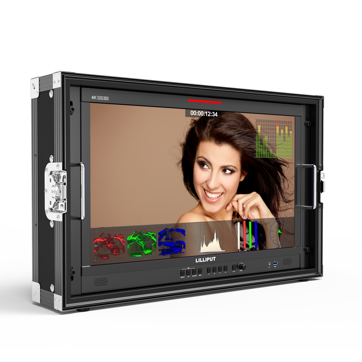 Lilliput Q23 23.8 inch 12G-SDI professional broadcast production studio monitor