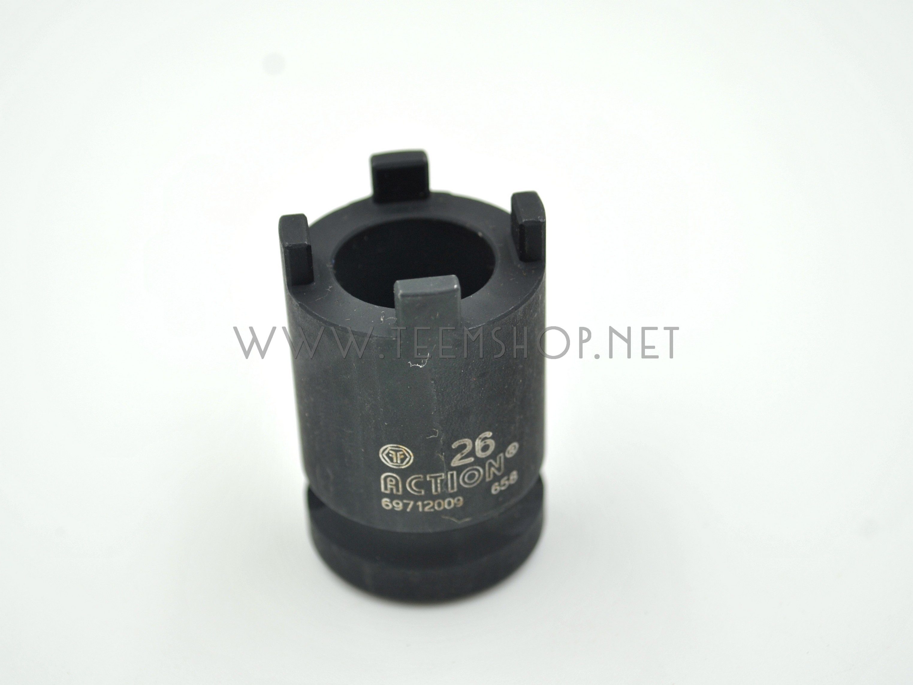 ACTION ลูกบล็อกเขี้ยว 1/2" 6x26mm. NO.69712009 (ZUMA เบอร์20) Made in Taiwan