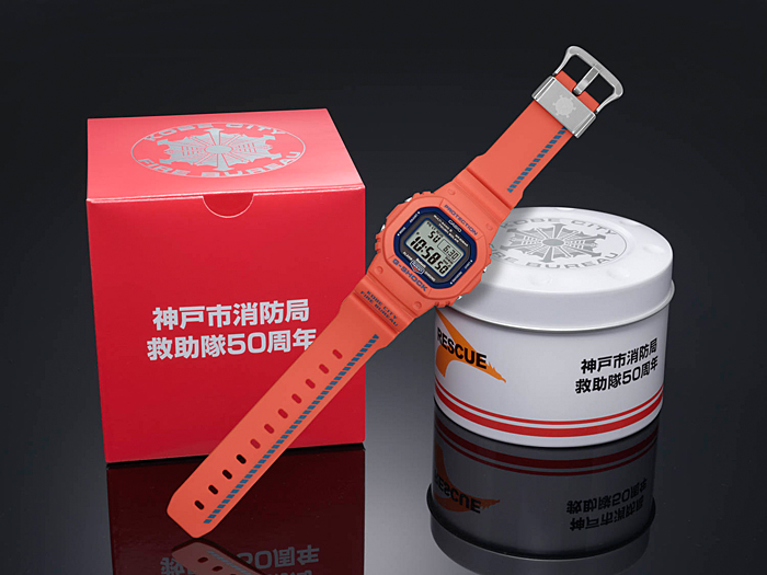นาฬิกา Casio G-SHOCK x KOBE CITY FIRE BUREAU Only Japan Limited GW-B5600 series รุ่น GW-B5600FB-4JR (ขายเฉพาะJapanเท่านั้น) ของแท้ รับประกัน1ปี