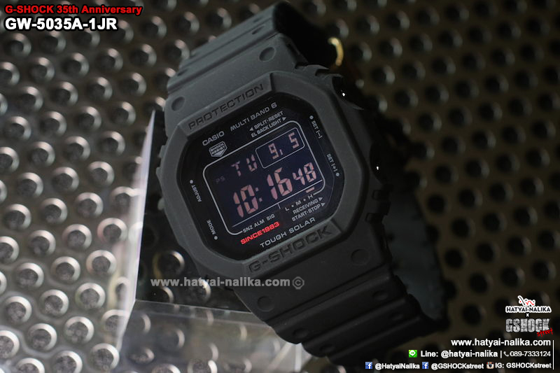 นาฬิกา Casio G-Shock 35th Anniversary Limited Edition BIG BANG BLACK series รุ่น GW-5035A-1 Made in Japan (ไม่มีขายในประเทศไทย) ของแท้ รับประกัน1ปี (นำเข้า Japan)