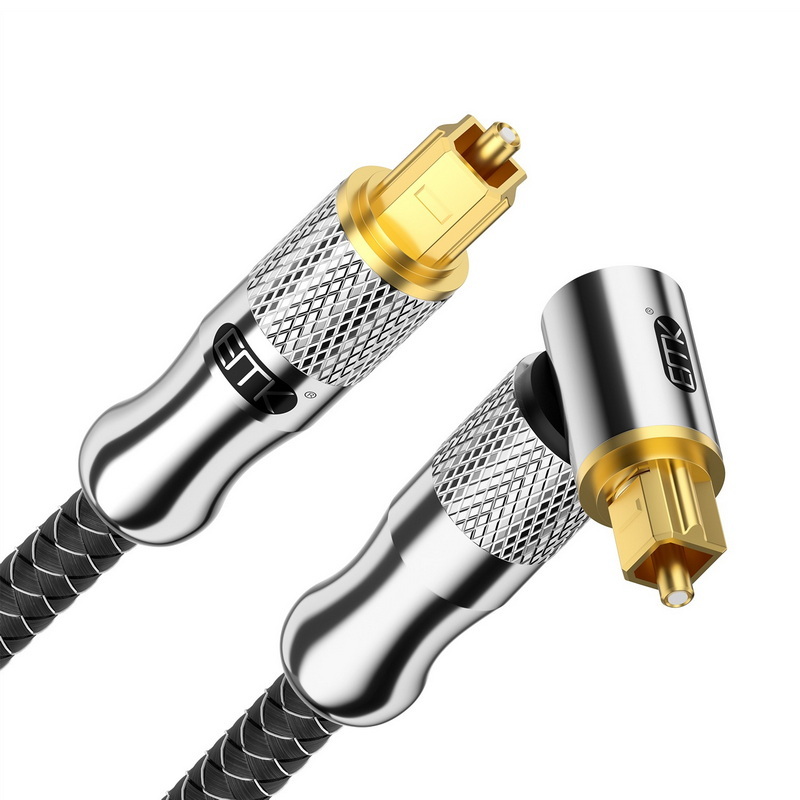 ERTK Angle Gold Hi-Fi Optical สายสัญญาณออฟติคอลแบบ 5.1 สำหรับเครื่องเสียง ทีวี คุณภาพสูง ประกันศูนย์ไทย