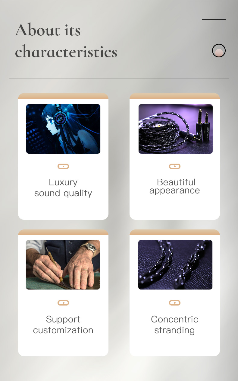 Hakugei Interligent star สายอัพเกรดหูฟัง Handmade ระดับเทพ