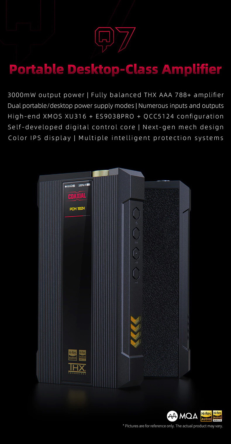 FiiO Q7 Bluetooth DAC/AMP พกพา ระดับเรือธง รองรับ Dual Hi-Res ประกันศูนย์ไทย