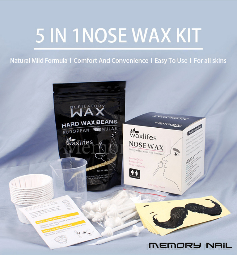 แว๊กซ์กำจัดขนจมูก ,waxlifes ,ชุดแว๊กซ์ขนจมูก ,Nose hair wax, ที่ถอนขนจมูก