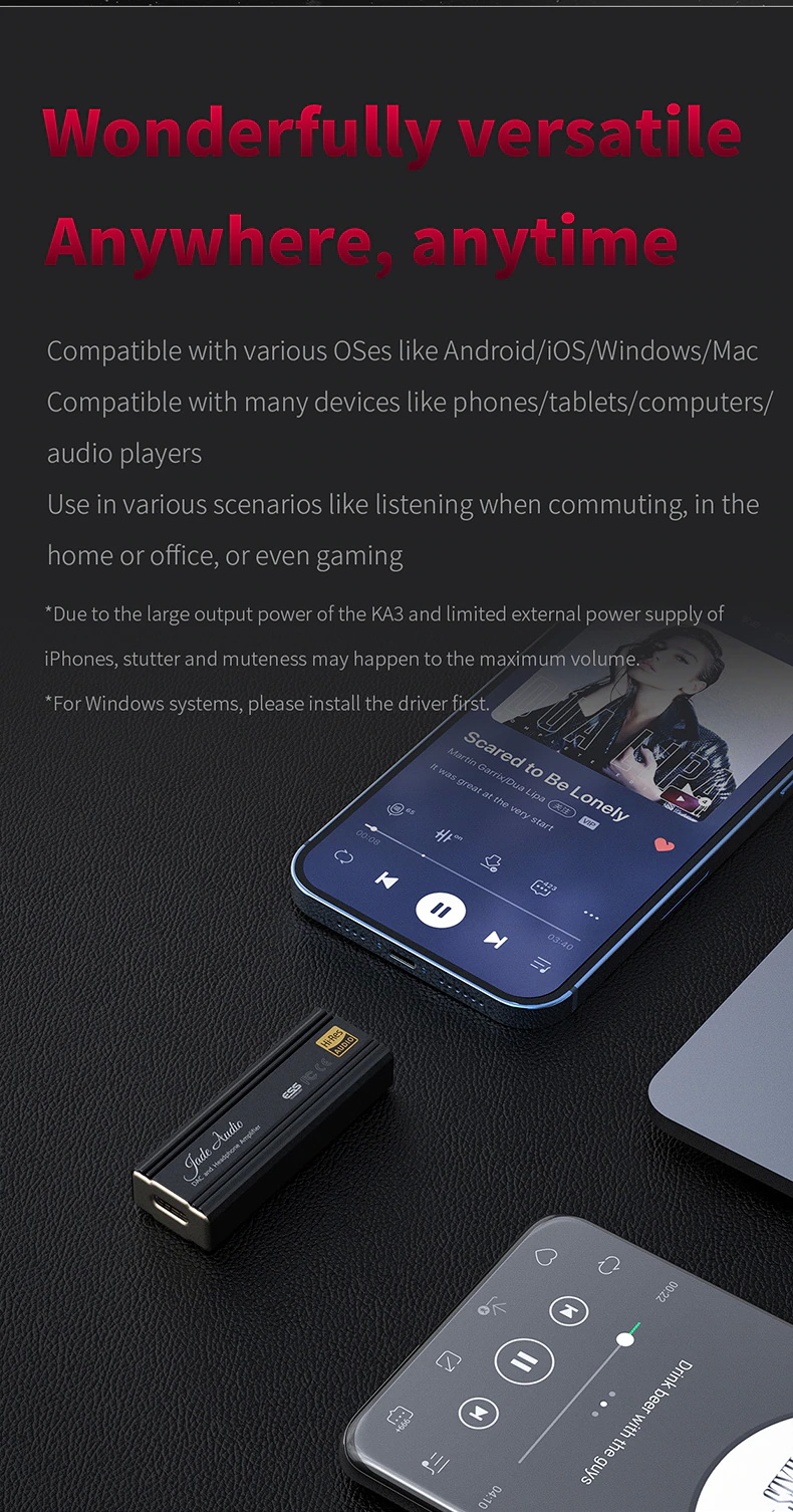 FiiO KA3 DAC/AMP พกพาระดับเรือธง รองรับ 32Bit/768kHz, DSD512