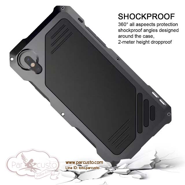 เคสกันกระแทกพร้อมเลนส์เสริม Apple iPhone X จาก Jian tree [Pre-order]