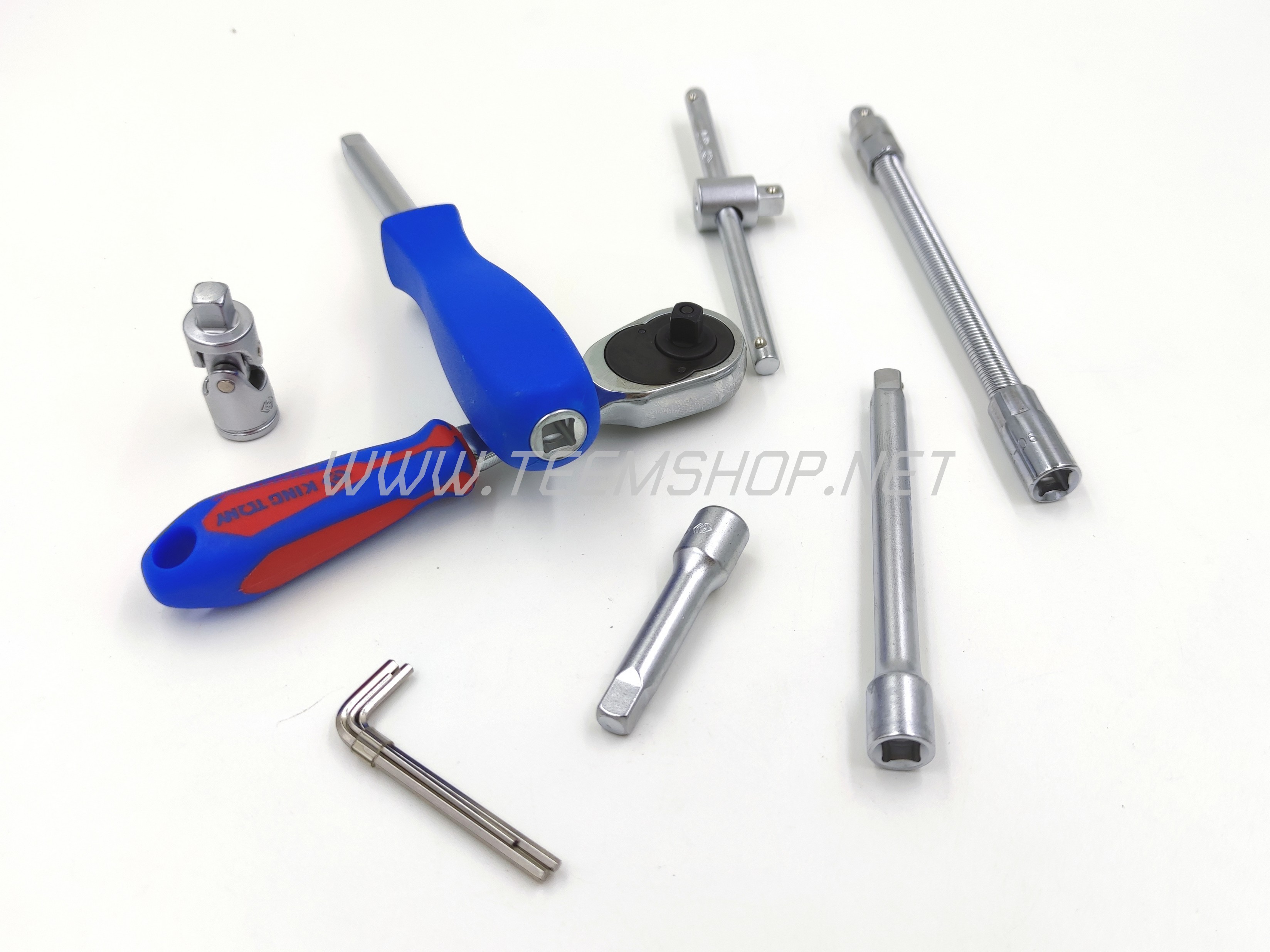 KINGTONY เครื่องมือชุดมินิ 46ชิ้น ST2346MR 1/4" Made in Taiwan