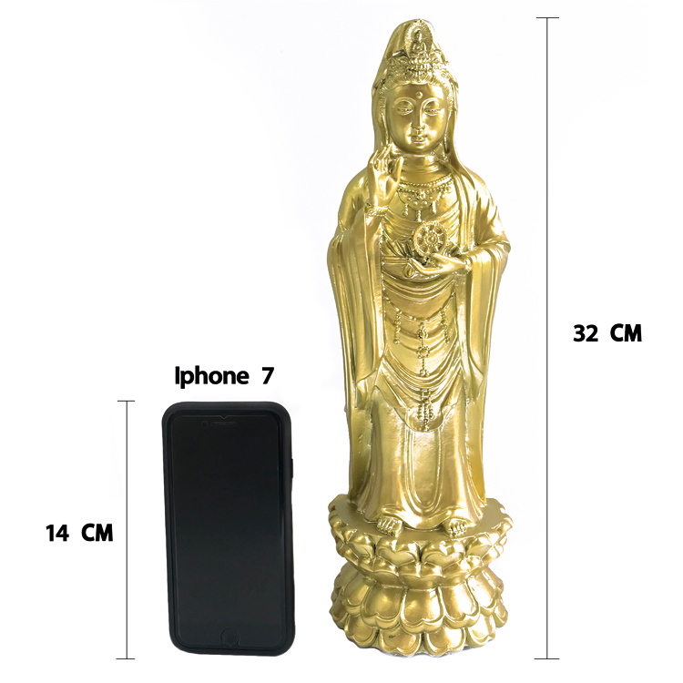 เจ้าแม่กวนอิมปางประทานพร สูง 32 เซนติเมตร