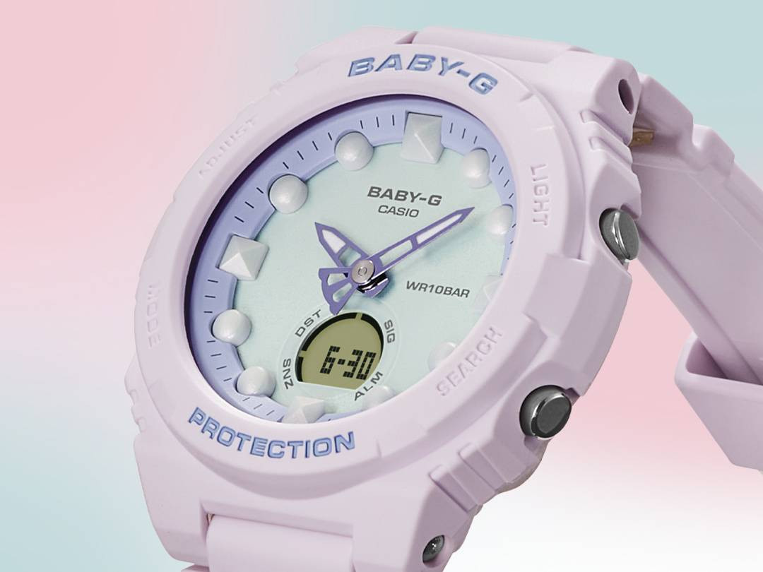 นาฬิกา Casio BABY-G Special Color Fantasy Holographic series รุ่น BGA-320FH-4A ของแท้ รับประกัน1ปี