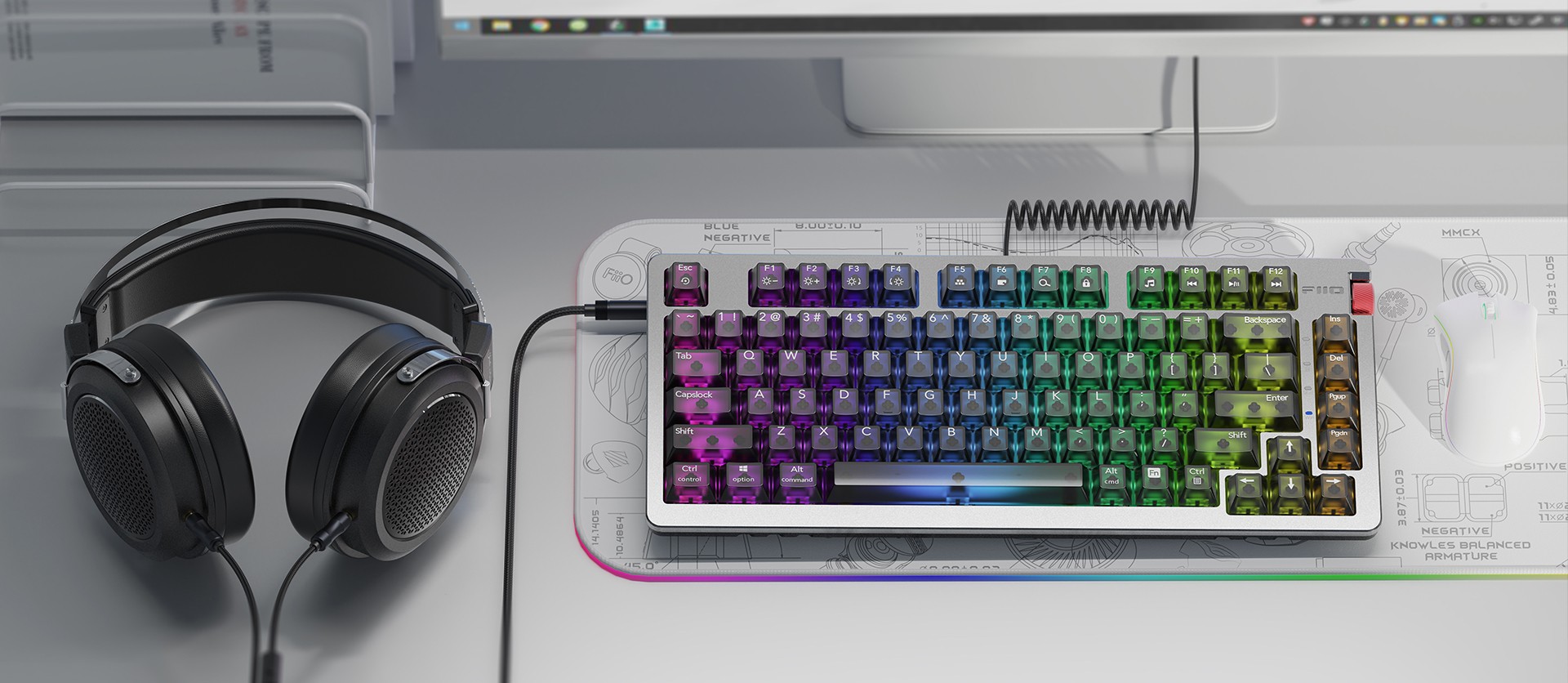 FiiO KB3 คียบอร์ดพร้อม DAC/AMP ระดับเทพในตัว ประกันศูนย์ไทย