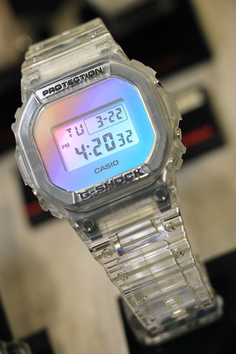 นาฬิกา Casio G-Shock Special color Shades of Rainbow series รุ่น DW-5600SRS-7 ของแท้ รับประกัน1ปี