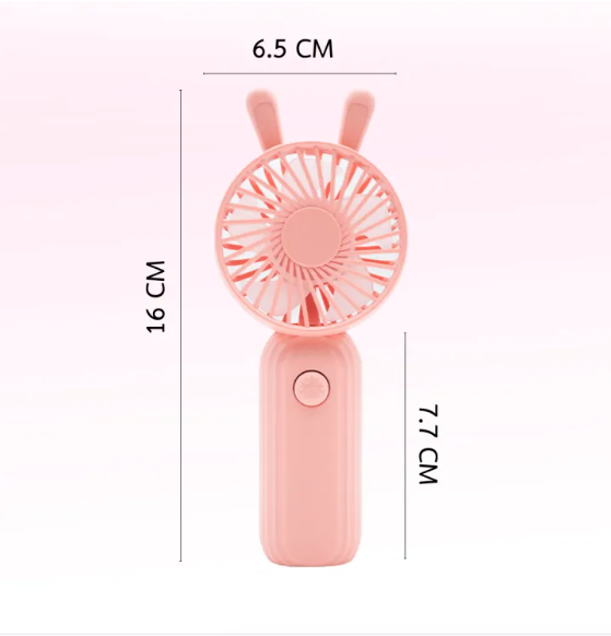 พัดลมUSB พัดลมมือถือ พัดลมมินิมอล พกพาง่าย MINI FAN รุ่น HL-101