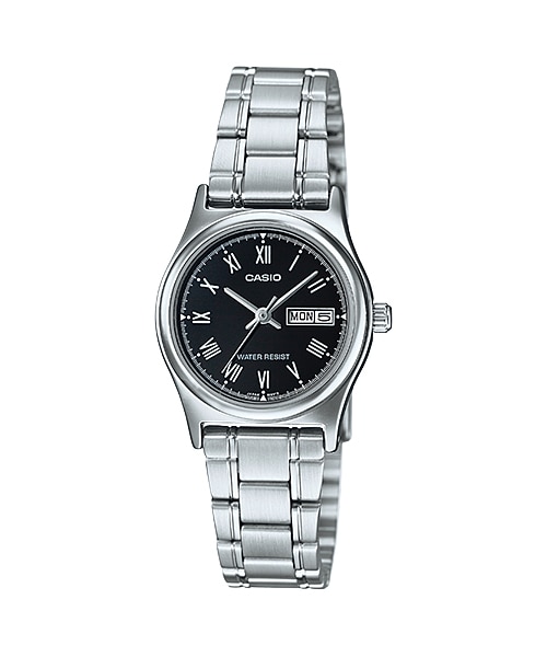 นาฬิกา Casio STANDARD Analog-Ladies' รุ่น LTP-V006D-1B ของแท้ รับประกัน 1 ปี