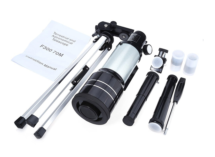 กล้องดูดาว 300*70 (แบบหักเหแสง)