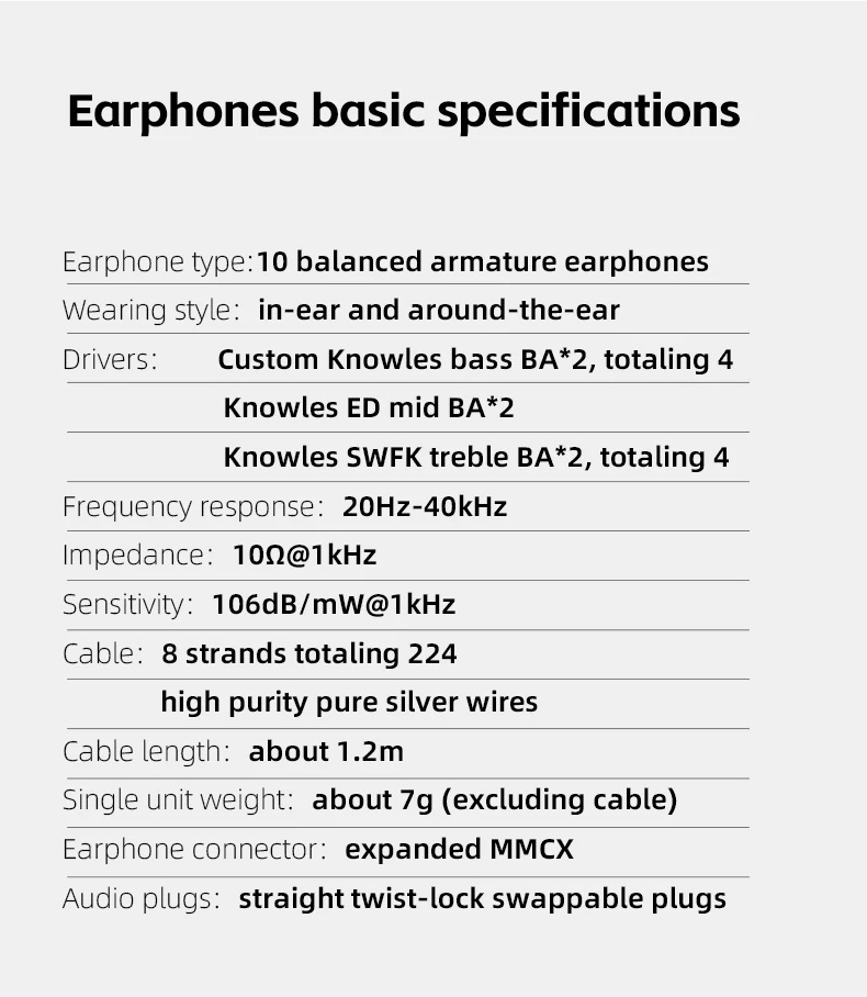 FiiO FA19 หูฟัง 10 BA Driver สำหรับ Gamer จากการจัดอันดับของช่อง Fresh Review Wallhack Tie list
