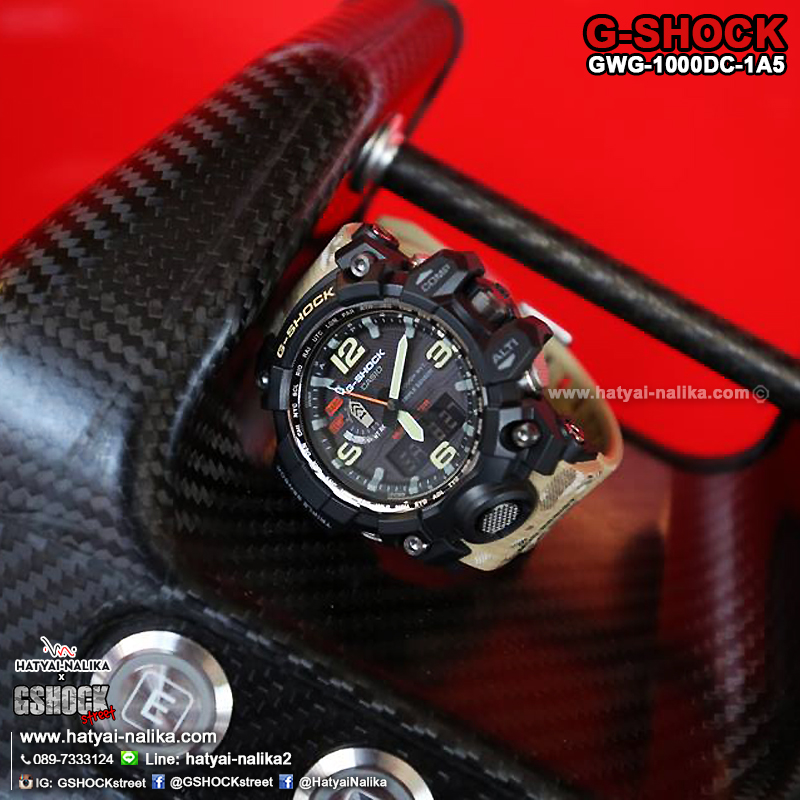 นาฬิกา Casio G-Shock MUDMASTER Limited "Master in Desert Camouflage" series รุ่น GWG-1000DC-1A5 (มัดมาสเตอร์ลายพรางทะเลทราย ไม่ขายในไทย) "Made in Japan" ของแท้ รับประกัน1ปี (หายามาก)