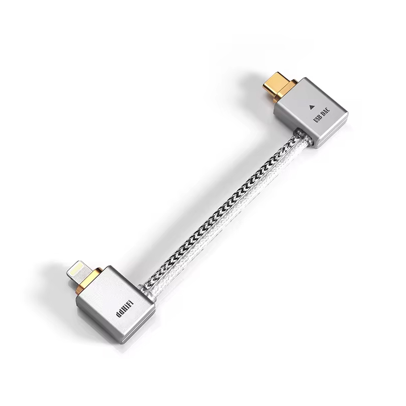 DD MFI09L สายแปลง Lightning เป็น TypeC OTG (หัวปลั๊กตัว L) สำหรับเครื่องเสียง