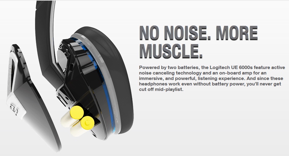 ขายหูฟัง Ultimate Ears 6000 สีขาว (UE 6000) หูฟังเฮดโฟนแบบ Noise Canceling ถอดสายได้ ระดับทวยเทพ[WHITE]