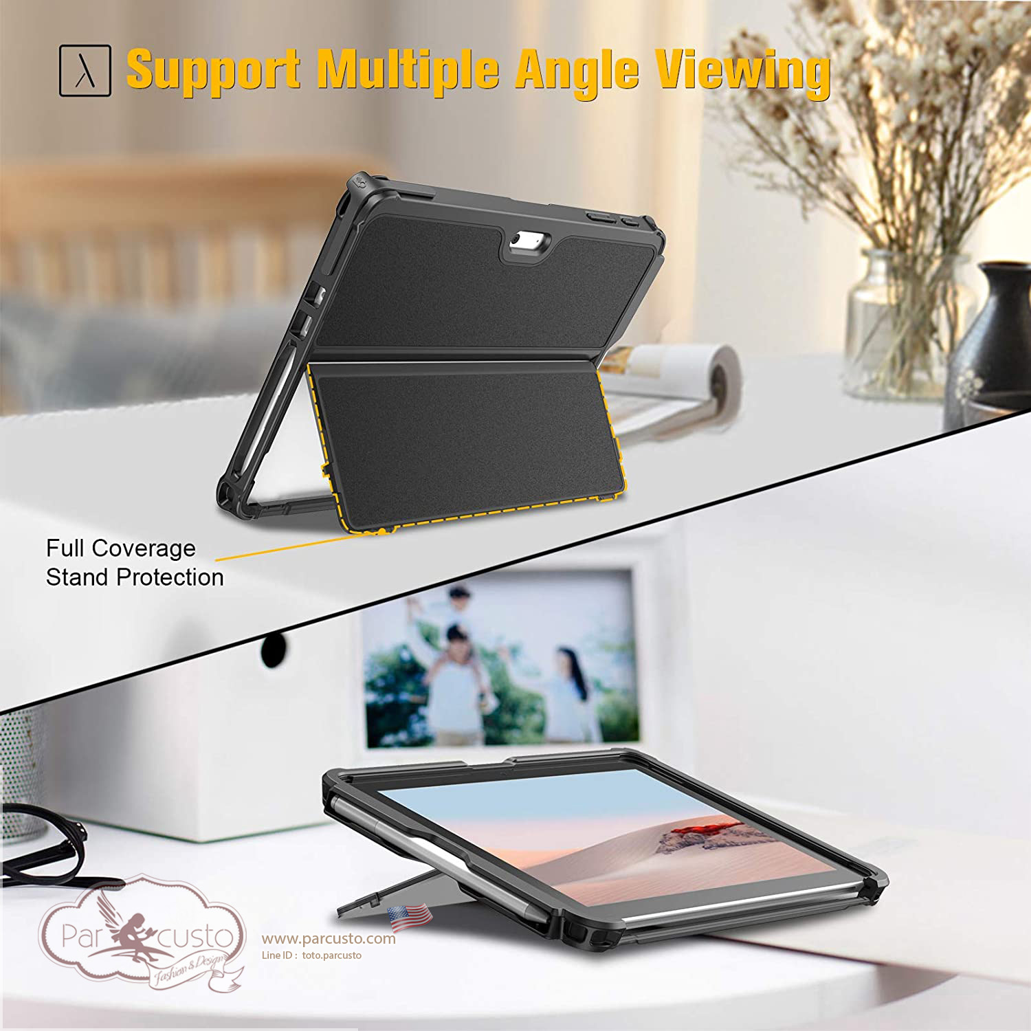 เคสกันกระแทก Microsoft Surface Go 1/2 จาก Fintie [Pre-order USA]